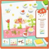 DJECO Stempel Set Bloemen