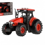 Tracteur en plastique ZETOR à inertie, avec lumière et son 14 cm