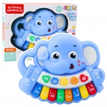 Interactieve piano Olifantje Blauw – Melodieën, Toonschalen, Dierengeluiden