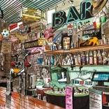 Puzzle Magnolie Bar 1000 Teile