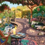 Large-format puzzle Beautiful Courtyard 750 pieces