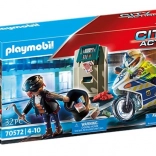 Playmobil City Action – police motorcycle with thief
