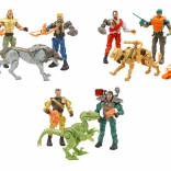 Les Corps soldats avec armes et animal