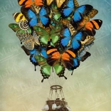 Puzzle Ballon aus Schmetterlingen 1000 Teile