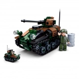 Sluban Model Bricks kleiner Panzer Wiesel 2-in-1 Bauset
