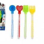 Bâton à bulles avec accessoires pour le sable pour enfants - 4 types