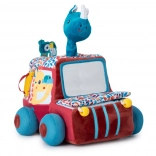 Lilliputiens textile activity car with mirror
