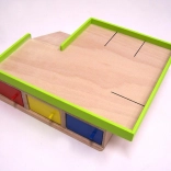 Wooden Garage for 9 Toy Cars