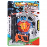 Police set with toy pistol for kids 20.5 cm