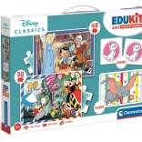 Clementoni coffret de jeux Disney Classique 4-en-1