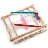 Viga Wooden Loom Montessori Weaving Set