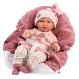 Llorens babypop NEW BORN 42 cm met geluiden en zacht lichaam