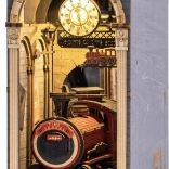 Serre-livres Voyage dans le temps avec éclairage LED