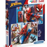 CLEMENTONI Puzzle Spiderman: Into Action 2x60 pieces