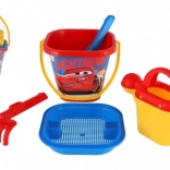 Set de sable CARS 5 pièces en filet Wader