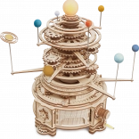 Modèle mécanique en bois du système solaire ROKR Orrery – puzzle 3D