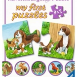 RAVENSBURGER My First Puzzle Animal Families 9x2 pieces