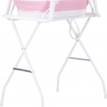 Baignoire bébé pliante avec matelas et support Malibu Pink