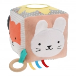 Textile Motor Cube for Babies by Petit Collage