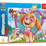 Puzzle Pat' Patrouille Skye Glitter Trefl 100 pièces