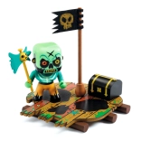 Djeco Arty Toys figurine pirate avec trésor