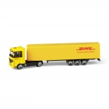 Vrachtwagen met aanhanger DHL 19 cm