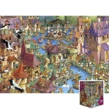 Puzzel HEYE Králíčkov 1000 stukjes