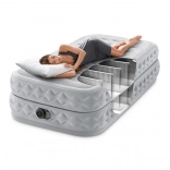 Matelas gonflable Dura-Beam Twin avec pompe intégrée
