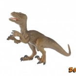 Figurine en plastique de vélociraptor 16 cm