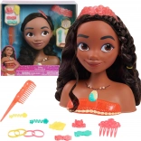 Disney Moana (Vaiana) Styling Head with 14 Accessories