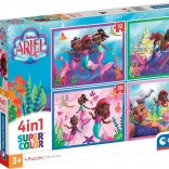 Clementoni puzzel Ariel 4-in-1 (12–24 stukjes)