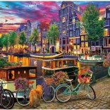 Educa Puzzle Bicycles in Amsterdam 6000 pieces