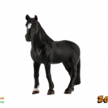 Plastic Black Horse Figure 13 cm
