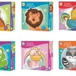 Puzzel met 53 stukjes 45x40 cm