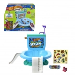 HOT WHEELS Skate Flush & Go – skatepark pour doigts en forme de toilette