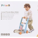 Wooden Toddler Walker with Animals