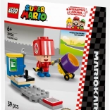 Kit de construction Super Mario - Toad de l’équipe de stand