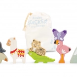 Le Toy Van tour empilable andine avec pochette