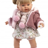 Realistic Doll Llorens Alexandra with Sounds, Soft Body, 42 cm