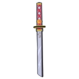 Schuimrubberen katana-zwaard 53 cm