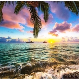 Diamond Painting – Sunset in Paradise 30 × 40 cm