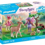 Set de figurines PLAYMOBIL fées avec animaux de la forêt