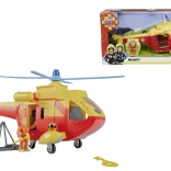 hélicoptère Wallaby II Sam le pompier avec figurine et effets lumineux et sonores