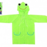 Poncho enfant Grenouille, vert, taille 110-120 cm
