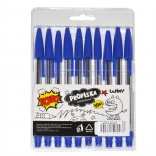 Disposable Pens TOTO - Blue Ink, 10 pcs