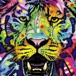 Puzzel Jolly Pets: wilde tijger