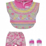 BABY born Deluxe trendy poncho voor pop 43 cm