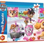 Puzzel 100 stukjes – PAW PATROL Skye in actie