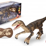 Raptor télécommandé marron 45 cm