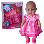 Woopie Royal pink doll outfit with bunny 43–46 cm